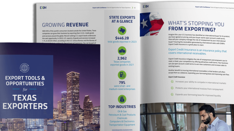 EXIM Launches State Export Credit Insurance Guides to Assist Small Businesses