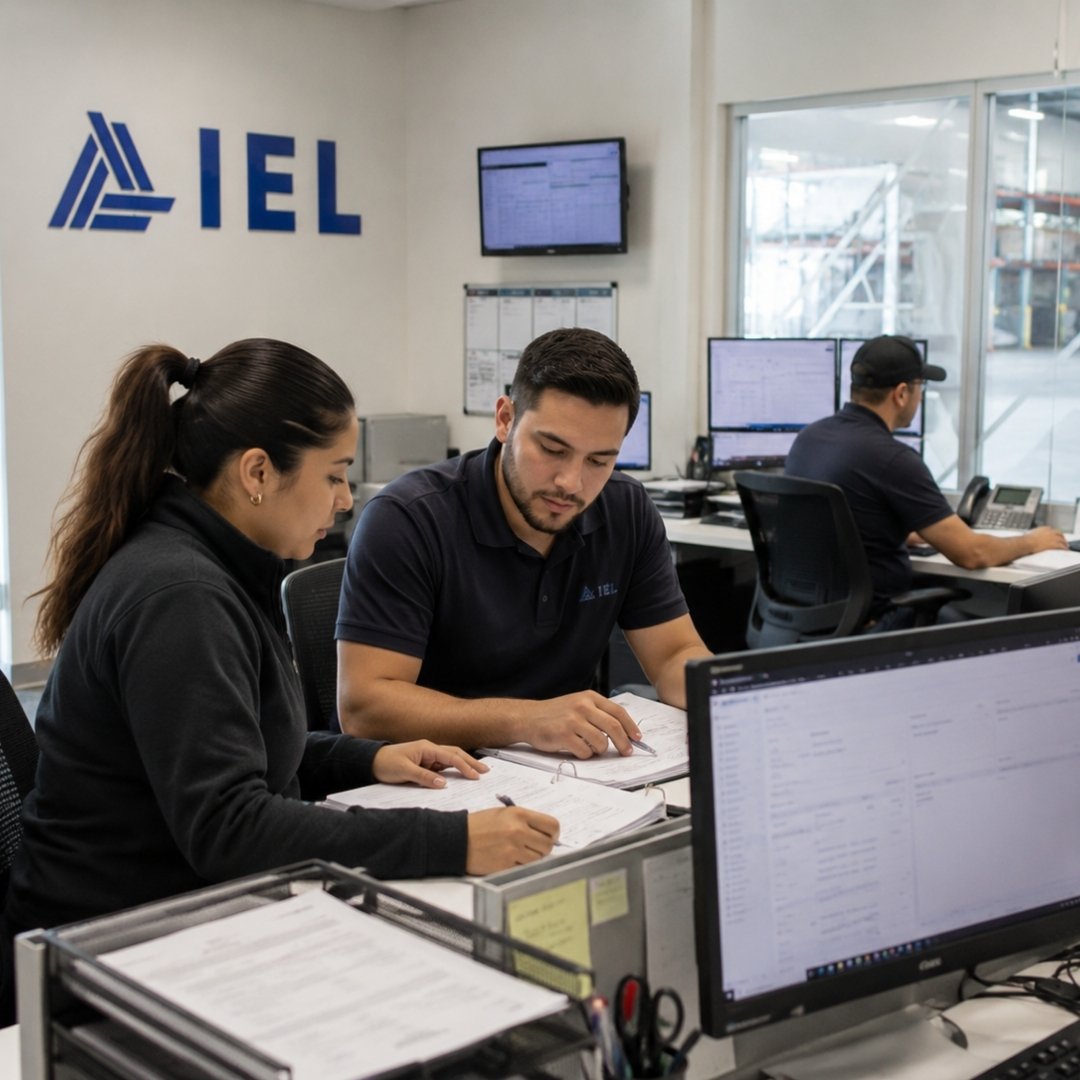 IEL team coordinating shipments